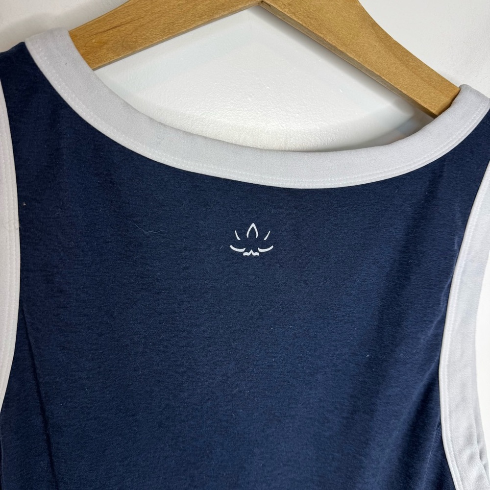 Beyond Yoga Spacedye Outlines Nocturnal Navy White Mini Athletic Dress Size XL - Picture 5 of 5